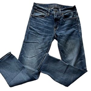 American Eagle Mens Slim Straight Next Level Flex Jeans 28x30